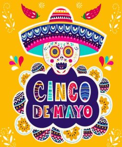 Cinco De Mayo Paint by Number