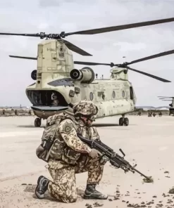 Folgore Paraca Paint by Number