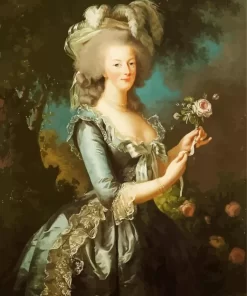 Vintage Antoinette Paint by Number