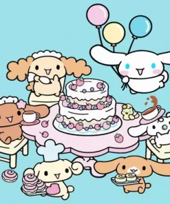 Cinnamoroll Birthday Paint by Number