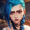 Aesthetic Jinx Art Paint by Number
