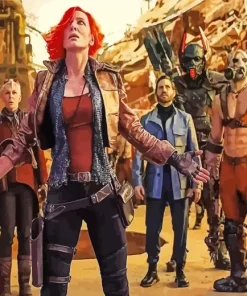 Borderlands Characters Art Paint by Number