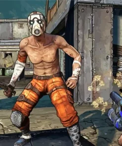 Borderlands Video Game Paint by Number
