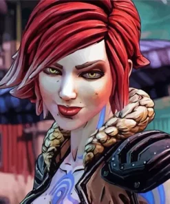 Borderlands Video Game Character Paint by Number