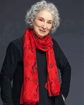 Margaret Eleanor Atwood Paint by Number