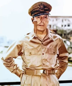 The General Douglas MacArthur Paint by Numbers