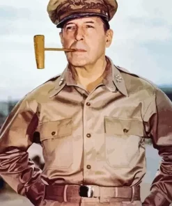 Douglas MacArthur Paint by Numbers