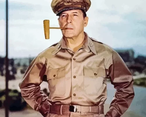 Douglas MacArthur Paint by Numbers 