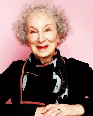 The Poet Margaret Atwood Paint by Number