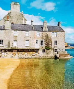 Shetland Building Paint by Number