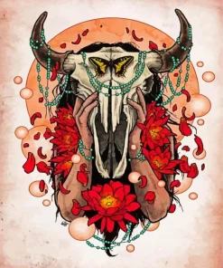 Taurus Zodiac Paint by Number