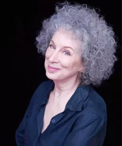 The Canadian Poet Margaret Atwood Paint by Number