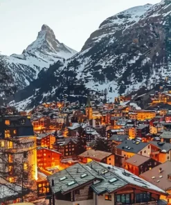 Velaris Switzerland Paint by Number