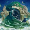 Zodiac Sign Pisces Paint by Number