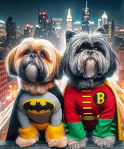 Aesthetic Ihasa Apso Heroes Paint by Number