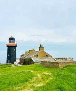 Ballycotton Lighthouse Paint by Number