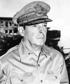 Douglas MacArthur Paint by Number