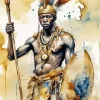 Zulu man Paint by Number