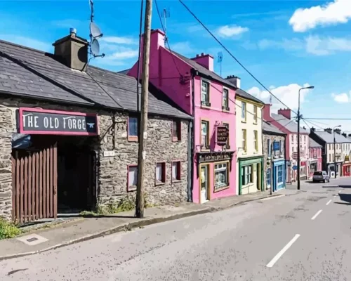 Aesthetic Ballydehob Paint by Numbers