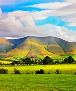 Galtee Mountains Paint by Numbers