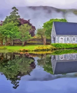 Gougane Barra Landscape Paint by Number