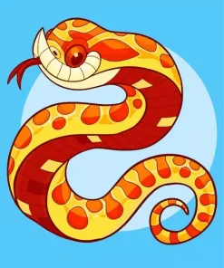 Aesthetic Hognose Art Paint by Numbers