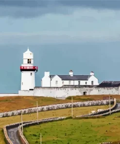Galley Head Lighthouse Ireland Paint by Numbers
