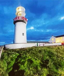 Cool Galley Head Lighthouse Paint by Number