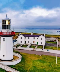 Galley Head Lighthouse Paint by Number