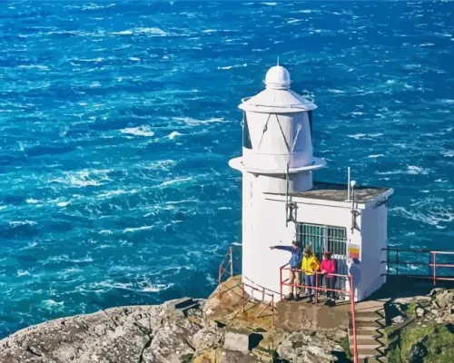 Sheeps Head Lighthouse Paint by Numbers 