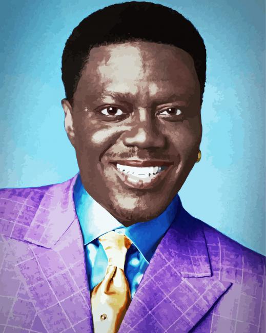 Bernie-Mac-actor-art-paint-by-numbers Bernie Mac Actor Paint by Numbers