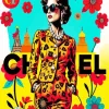 Chanel Lady Art Paint by Number