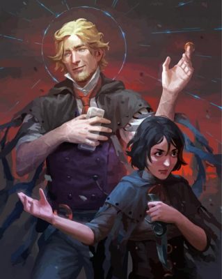 Mistborn Characters Paint by Number