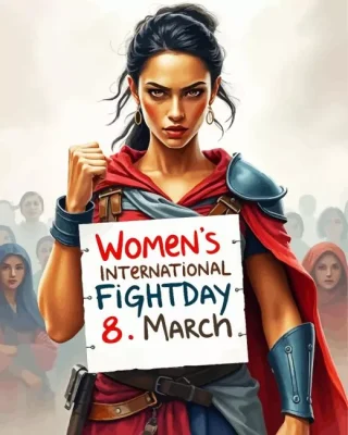 Happy Warriors Day Paint by Number