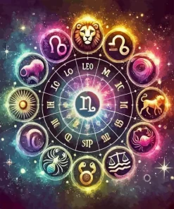 Horoscope Zodiac Paint by Number
