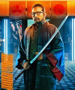 The Japanese Actor Hiroyuki Sanada Paint By Number