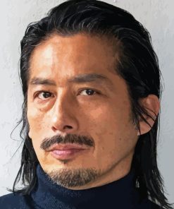 The Actor Hiroyuki Sanada Paint By Number
