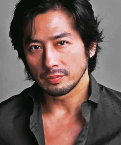 Aesthetic Hiroyuki Sanada Paint By Number