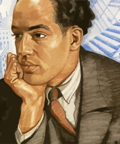 The American Poet Langston Hughes Paint By Number