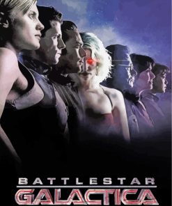 Battlestar Galactica Poster Paint By Number
