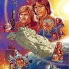 Battlestar Galactica Poster Art Paint By Number