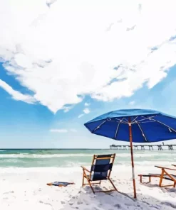 Fort Beach Paint By Numbers