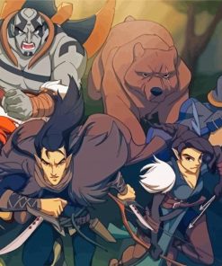 The Legend of Vox Machina Paint By Number