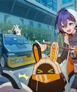 Zenless Zone Zero Game Characters Paint By Numbers