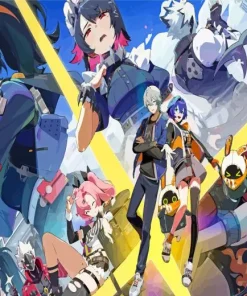 Zenless Zone Zero Game Paint By Numbers