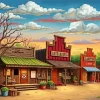 Aesthetic Luckenbach Texas Art Paint By Numbers
