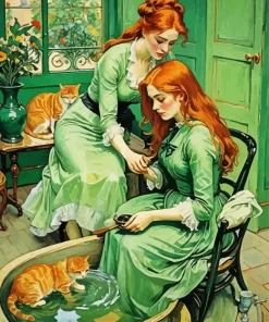 Aesthetic Sorority Paint By Numbers