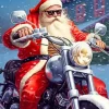 Cool Santa Paint By Numbers
