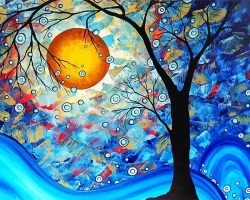 Blue Essence Paint By Numbers 