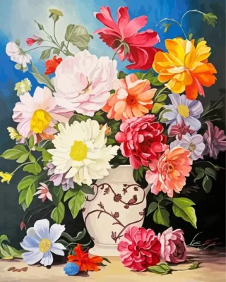 Colorful Arrangement Paint By Numbers 